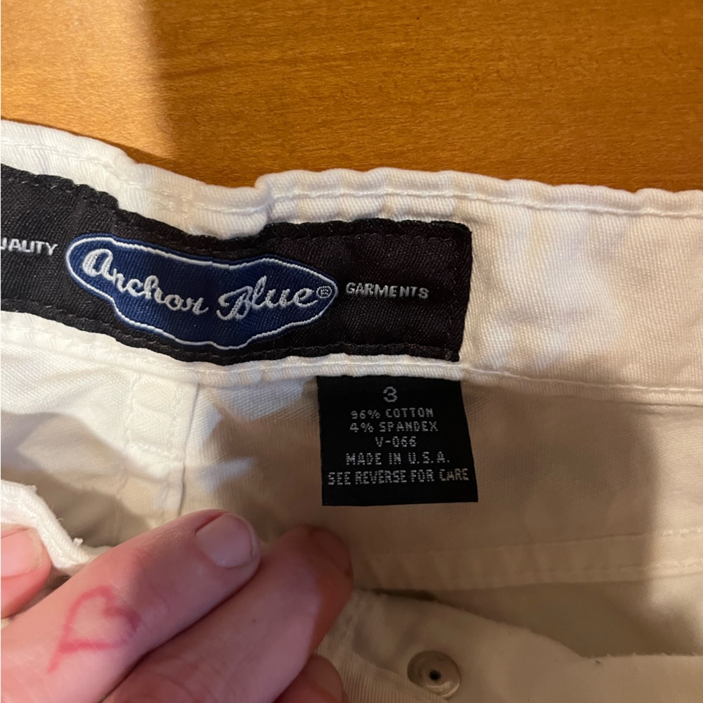 Anchour Blue White Pants - Size 3